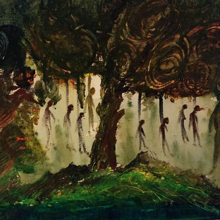 Wildness, a painting by Jamal