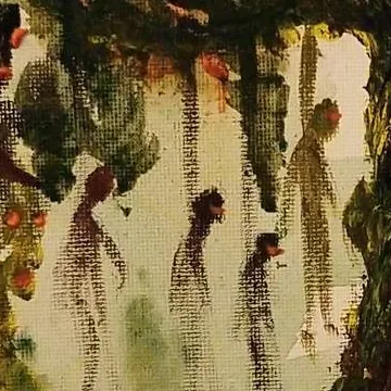 Detail of Wildness, centre left