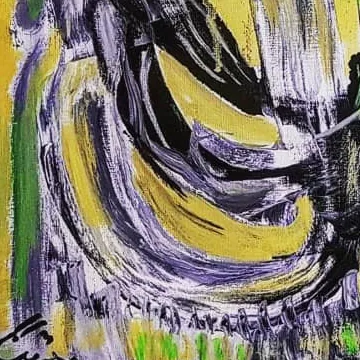 Detail of The Routine, lower left