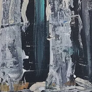 Detail of Gathering of the Village, lower centre