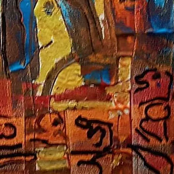 Detail of The Bridge of Balance, lower centre