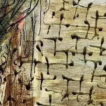Detail of The Harmony, lower right