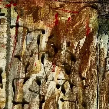 Detail of The Harmony, lower left