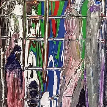 Detail of The Memories, centre