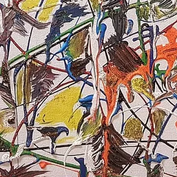 Detail of The Forest of Whispers, centre