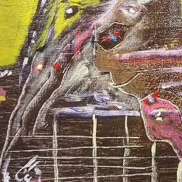 Detail of Night Sanctuary, lower left