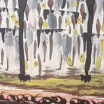 Detail of The Crossroads of Convergence, centre right