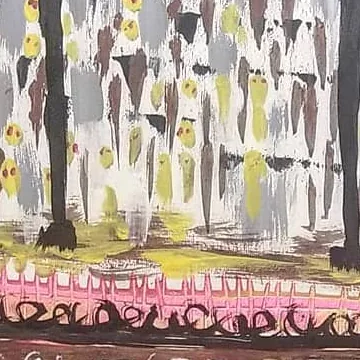 Detail of The Crossroads of Convergence, centre left