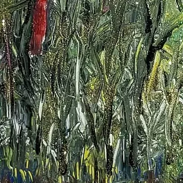 Detail of The Garden of Awakening, lower centre