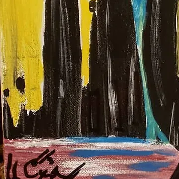 Detail of Where Dreamers Meet, lower left