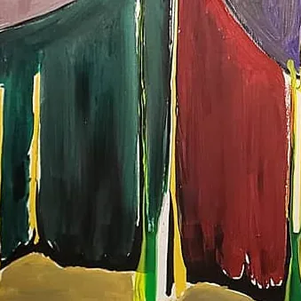 Detail of Awakening, centre left