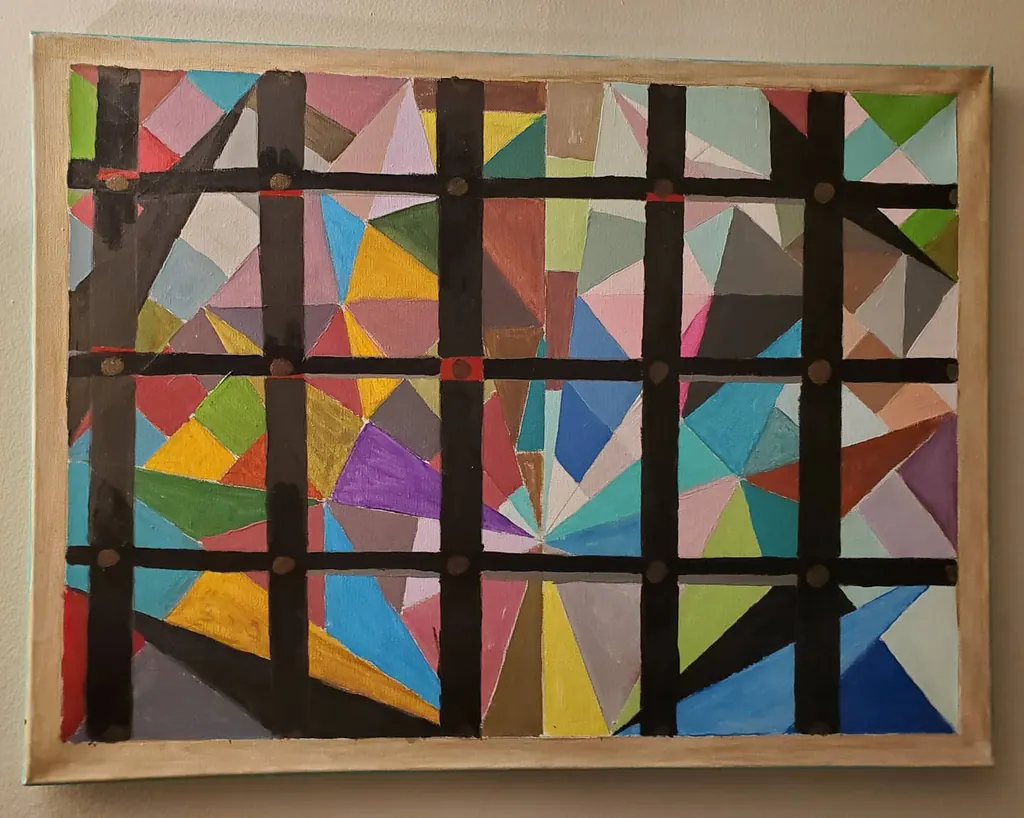Transformation, a painting by Jamal