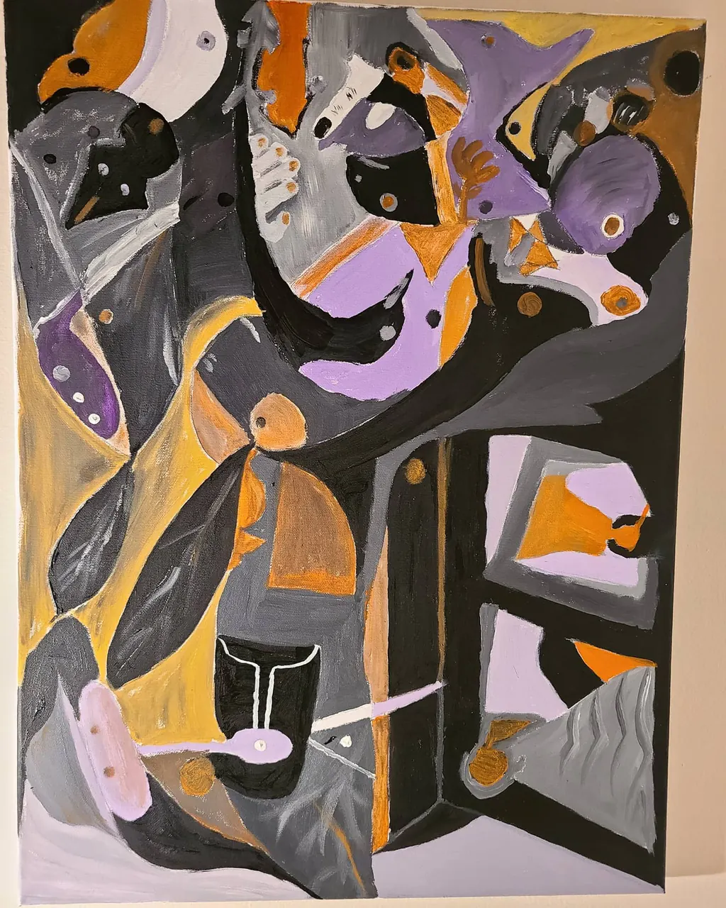 Passage in Dusk, a painting by Jamal