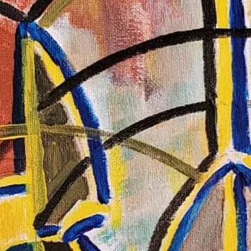 Detail of Transformation in Night, centre