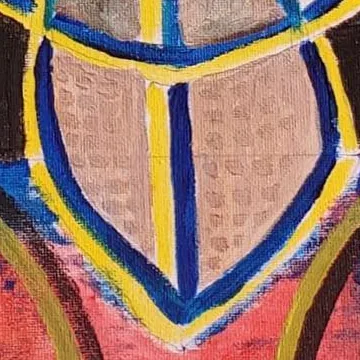 Detail of Transformation in Night, lower centre