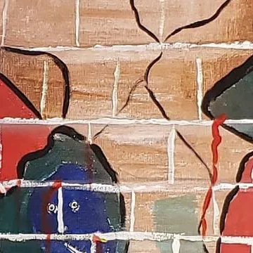 Detail of Amber Bridge, centre